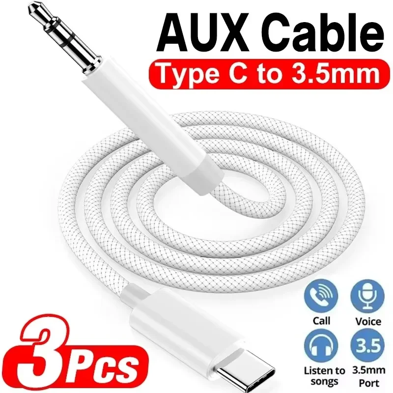 Audio Jumper Wire - كابل صوت AUX من نوع USB-C