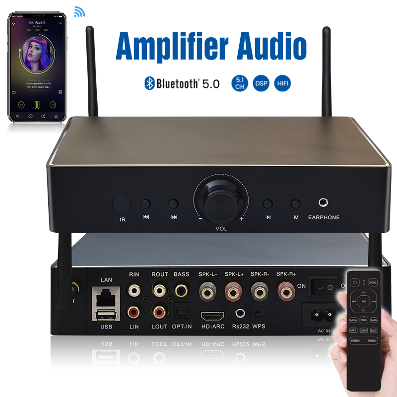 Class D Amplifier - مكبر صوت WA60 بقوة 60 واط*2