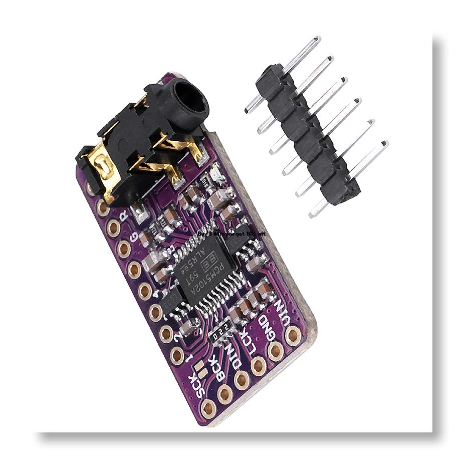 ● وحدة فك ترميز الصوت الرقمي P - مراجعة Pcm5102 وسعره