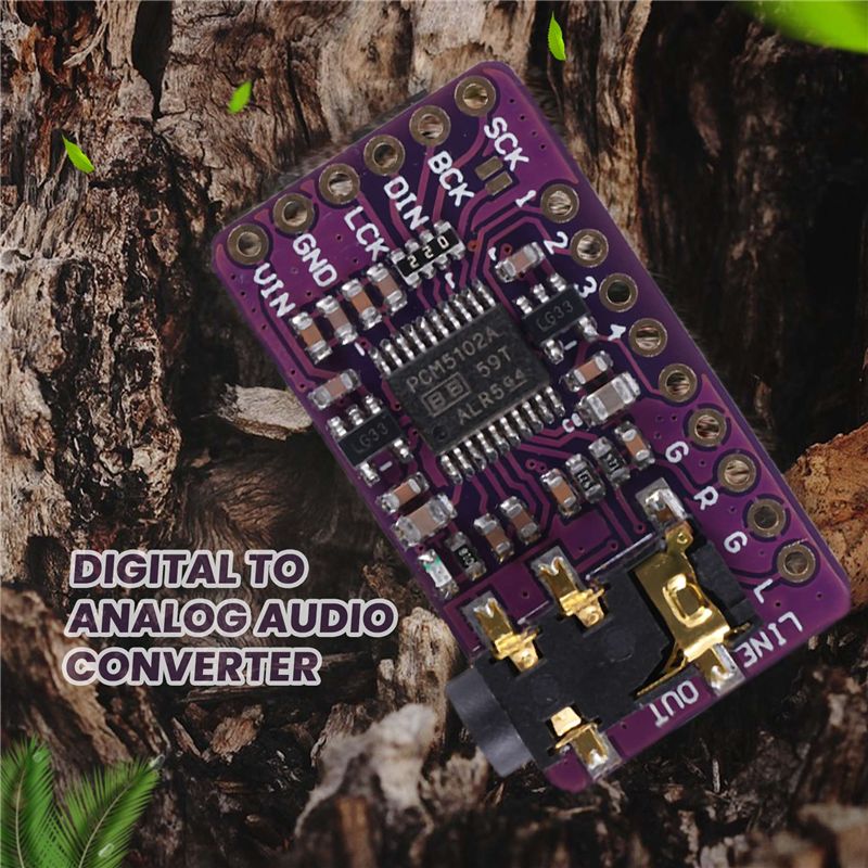 ● وحدة فك ترميز الصوت الرقمي P - مراجعة Pcm5102 وسعره