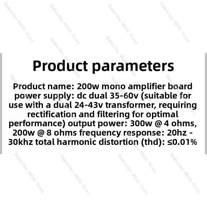 لوحة مكبر صوت أحادي عالي الطاق - مراجعة Audio Amplifier Board وسعره