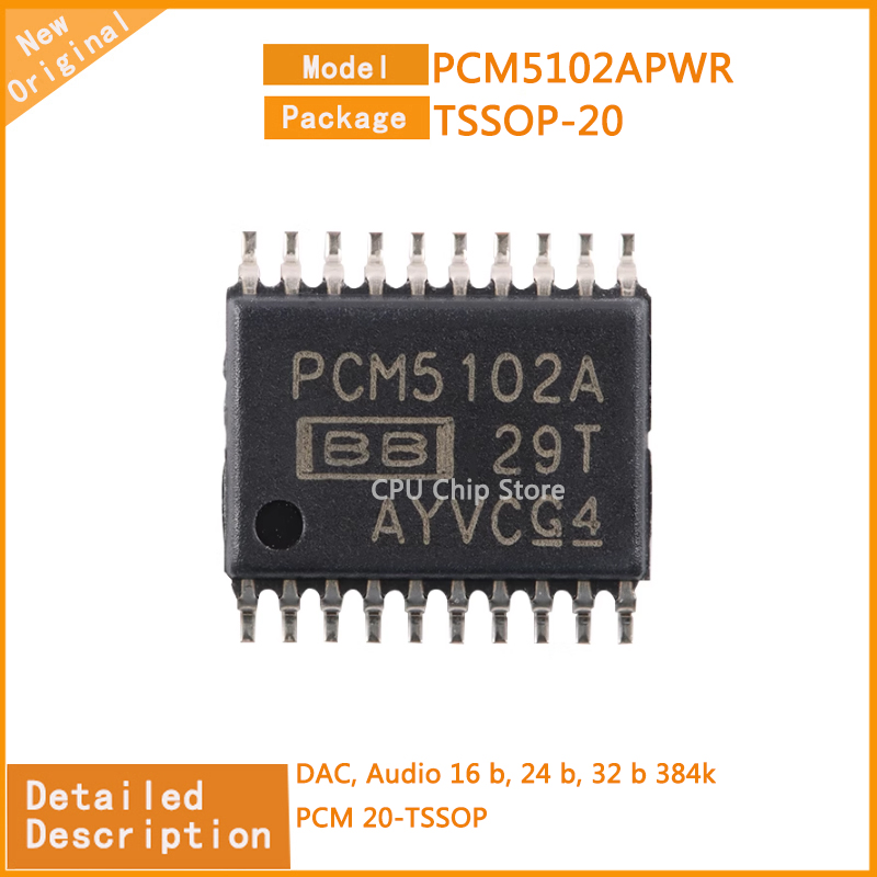5 قطعة/الوحدة جديد الأصلي PCM5 - مراجعة Pcm5102 وسعره