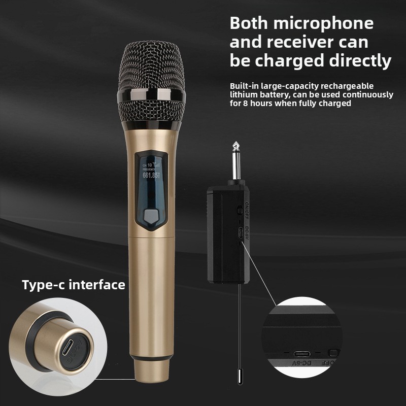 ميكروفون لاسلكي بقناتين UHF، م - مراجعة Ribbon Microphone وسعره