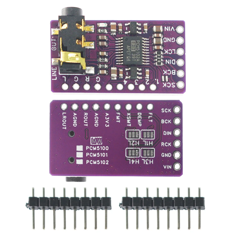 1/5 قطعة GY-PCM5102 واجهة I2S  - مراجعة Pcm5102 وسعره