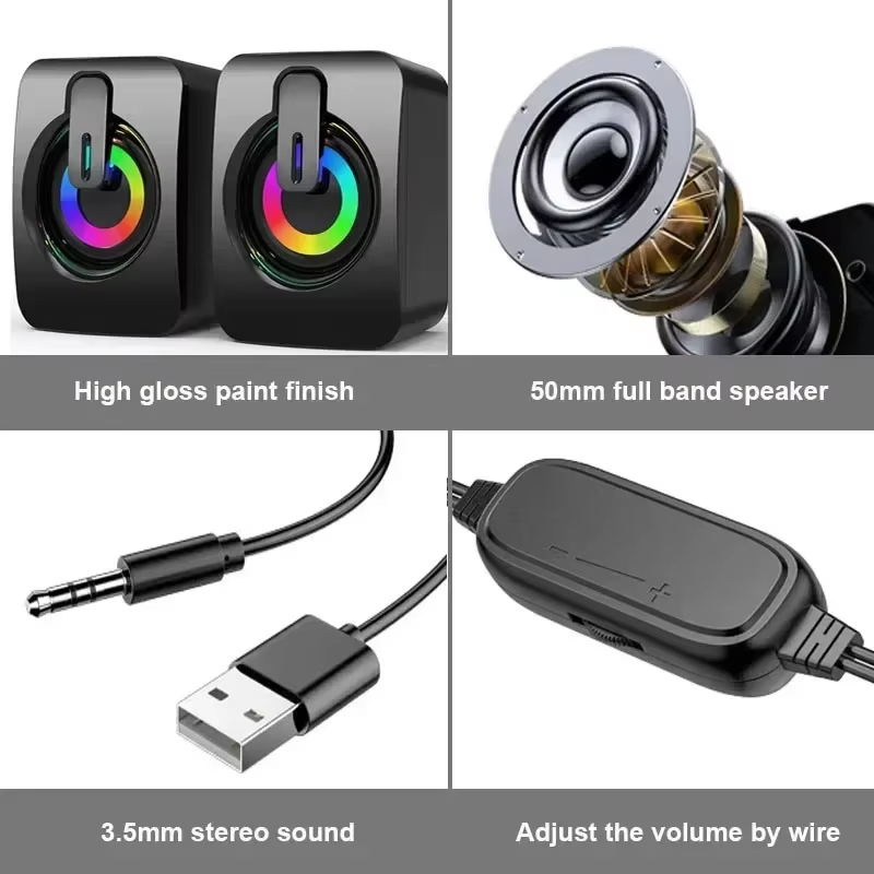 مكبرات صوت كمبيوتر Niye سلكية  - مراجعة Speaker Wire وسعره