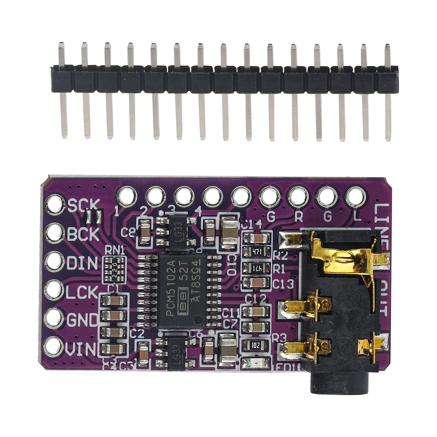 وحدة فك تشفير DAC طراز PCM5102 - مراجعة Pcm5102 وسعره