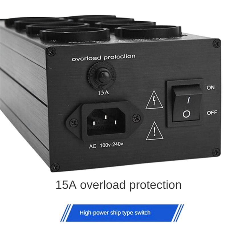 انخفاض السعر! مقبس فلتر الطاقة - مراجعة Audio Amplifier Board وسعره